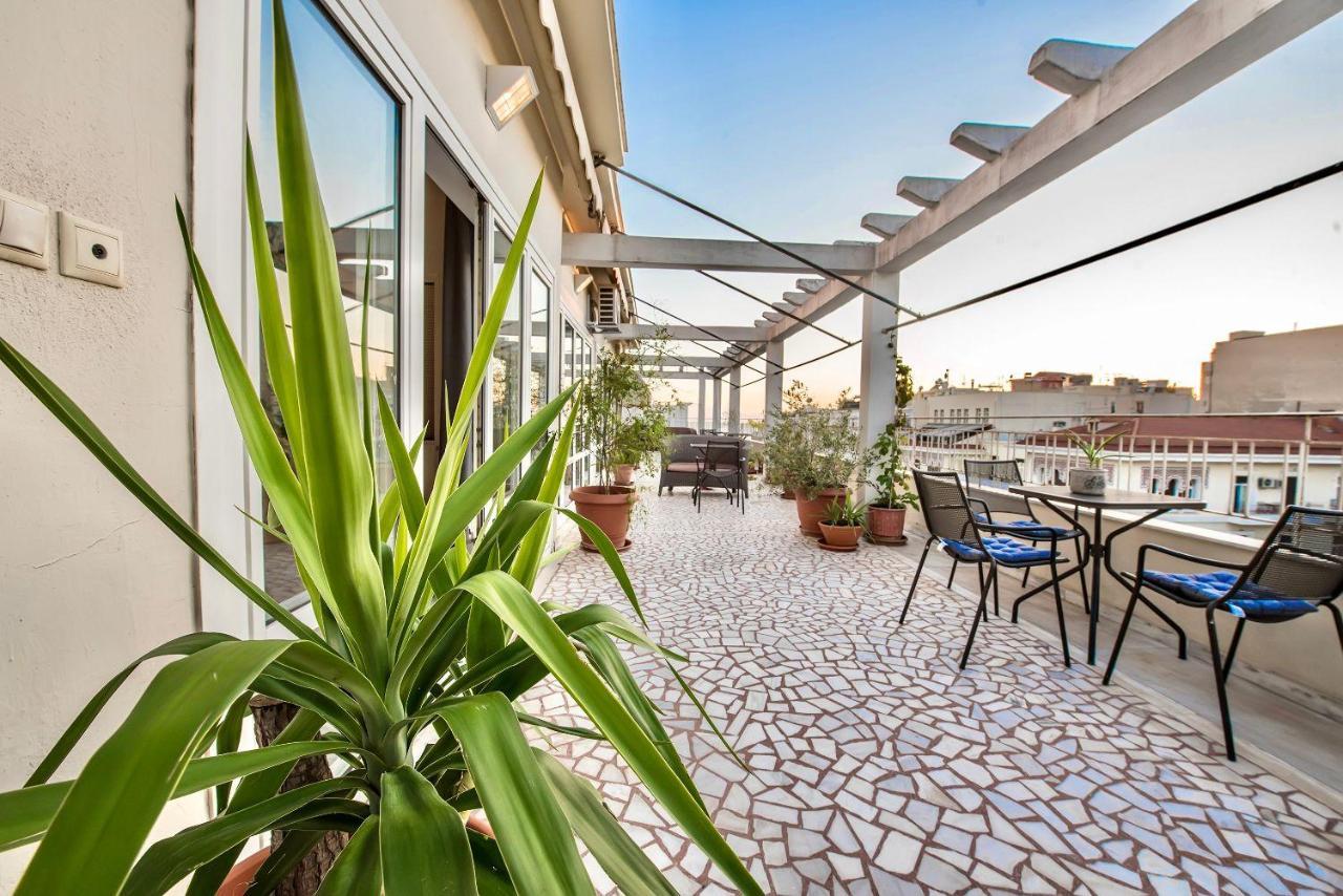 סלוניקי #Icarus Penthouse By Halu! Apartments מראה חיצוני תמונה